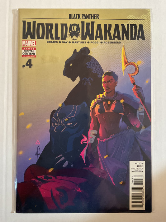 Black Panther World Of Wakanda #4 2017 Marvel Comics