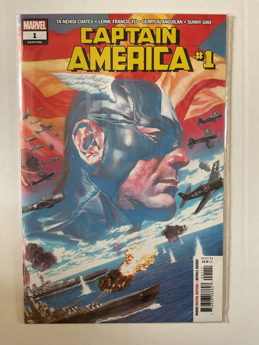 Captain America #1 2018 Marvel Comics