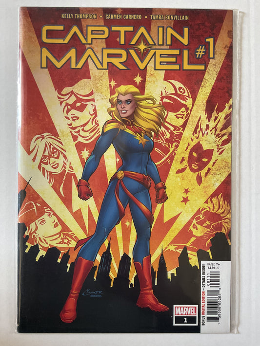 Captain Marvel #1 2019 Marvel Comics