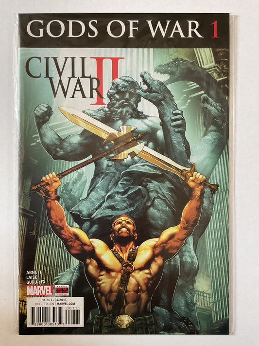 Civil War II Gods Of War #1 2016 Marvel Comics