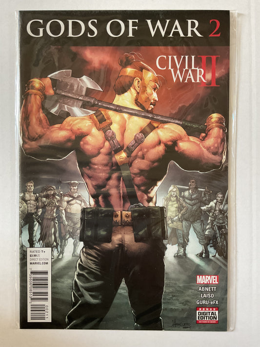 Civil War II Gods Of War #2 2016 Marvel Comics