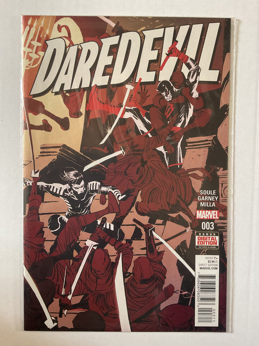 Daredevil #3 2016 Marvel Comics