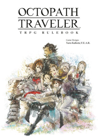 Octopath Traveler TRPG Rulebook HC Dark Horse Comics