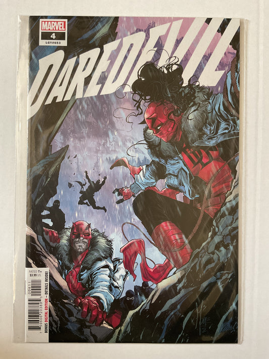Daredevil #4 2022 Marvel Comics Daredevil Elektra Marriage