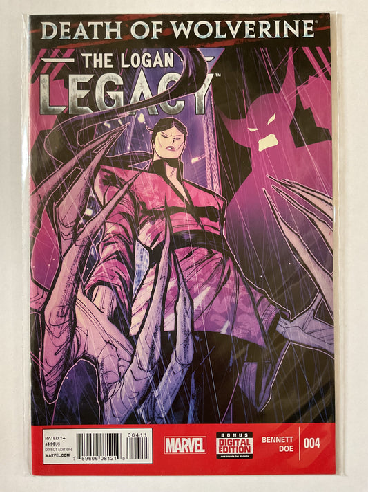 Death Of Wolverine The Logan Legacy #4 2014 Marvel Comics