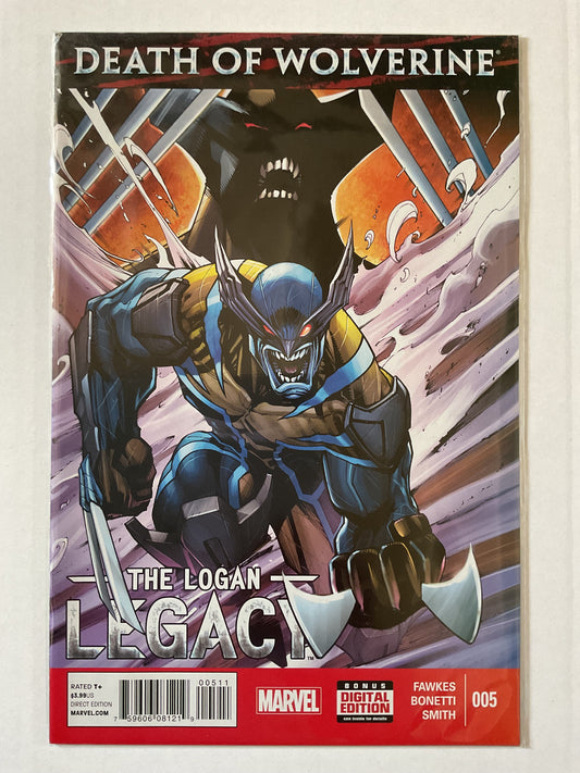 Death Of Wolverine The Logan Legacy #5 2014 DC Comics