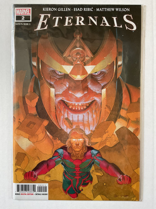 Eternals #2 2021 Marvel Comics