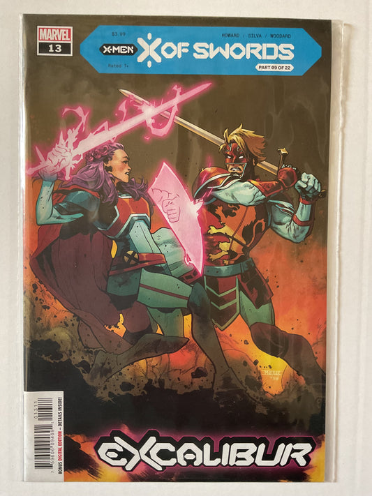 Excalibur #13 2020 Marvel Comics X Of Swords
