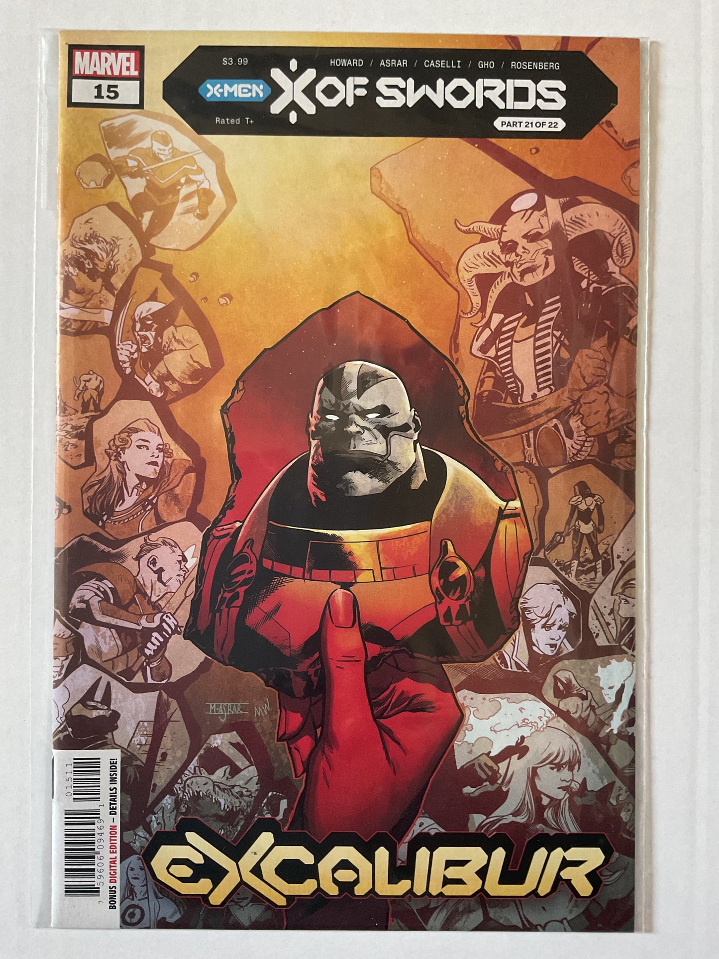 Excalibur #15 2021 Marvel Comics X Of Swords