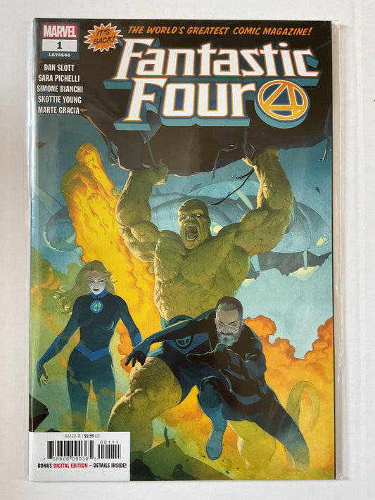 Fantastic Four #1 2018 Marvel Comics