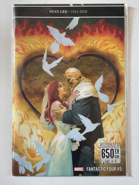 Fantastic Four #5 2019 Marvel Comics Wedding Of Ben Grimm