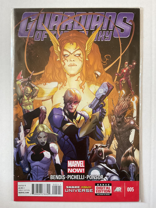 Guardians Of The Galaxy #5 2013 Marvel Comics 1st Full Appearance Of Angela in Marvel
