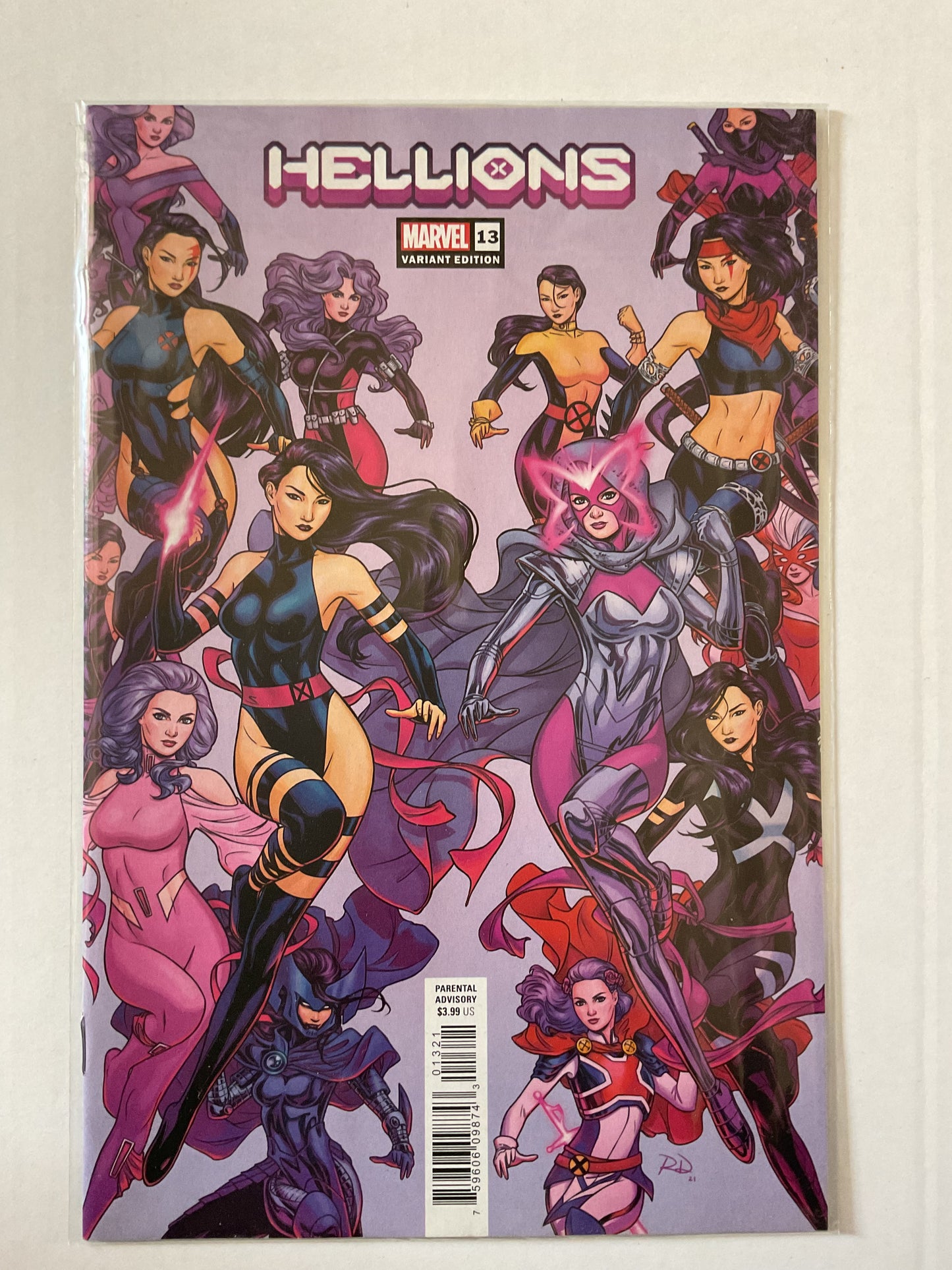 Hellions #13 2021 Marvel Comics Dauterman Variant