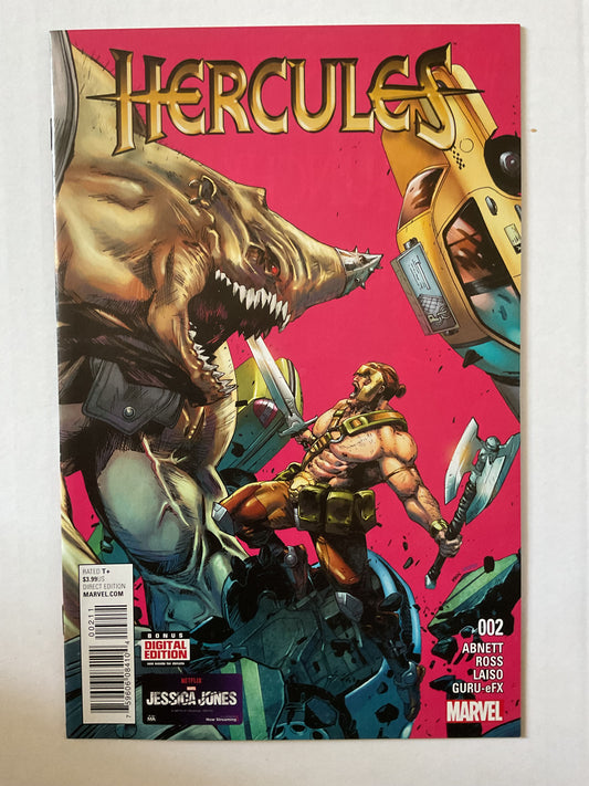 Hercules #2 2016 Marvel Comics