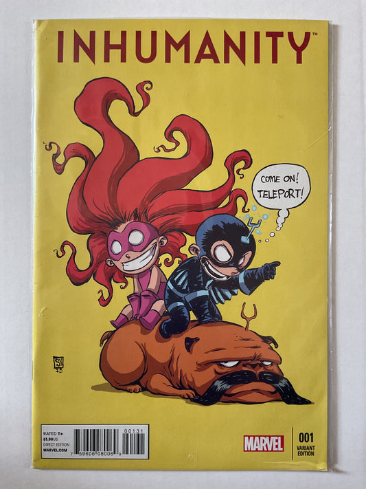 Inhumanity #1 2013 Marvel comics Young Variant