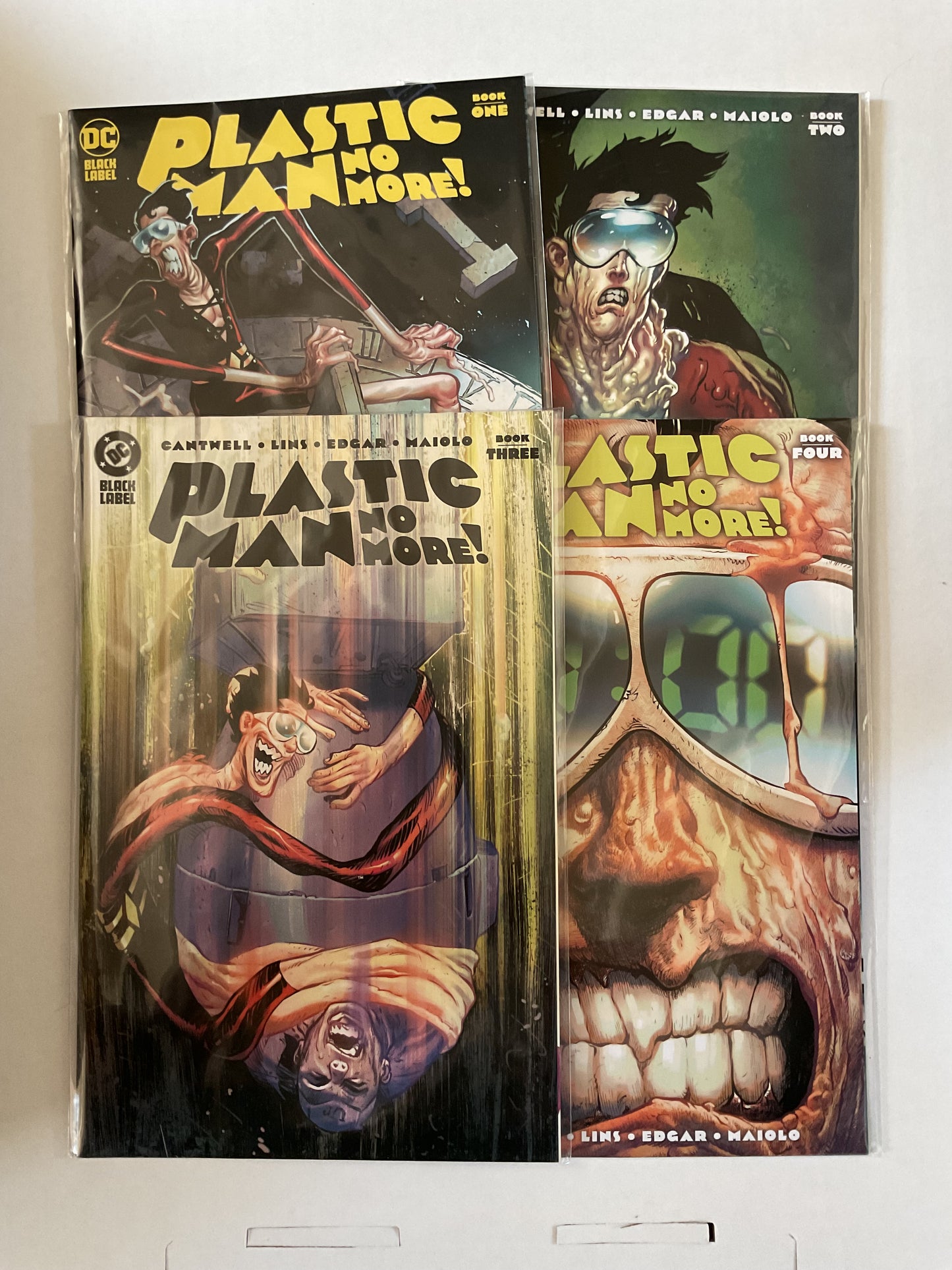 Plastic Man No More #1-4 2024 DC Comics Complete Series