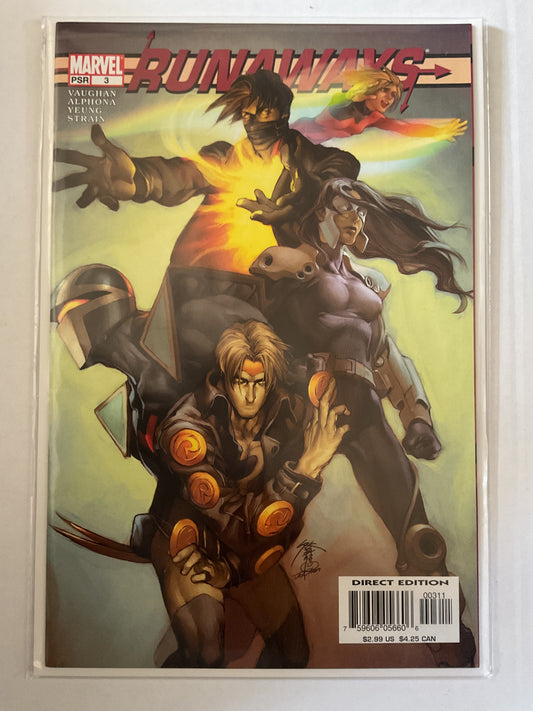 Runaways #3 2005 Marvel Comics