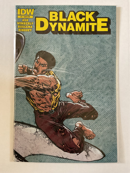 Black Dynamite #1 2013 IDW Publishing Subscription Variant 1st Appearance Of Black Dynamite in Comics