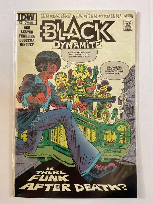 Black Dynamite #2 2013 IDW Publishing Retailer Incentive Variant
