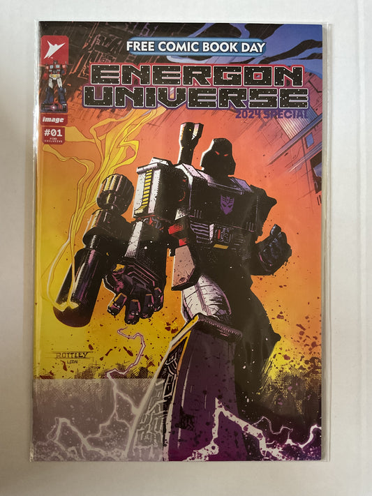 FCBD Energon Universe #1 2024 Image Comics Skybound 1st Appearance Of Slizardo