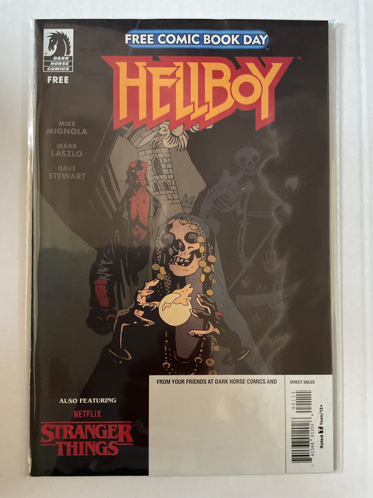 FCBD Hellboy/Stranger Things #1 2024 Dark Horse Comics