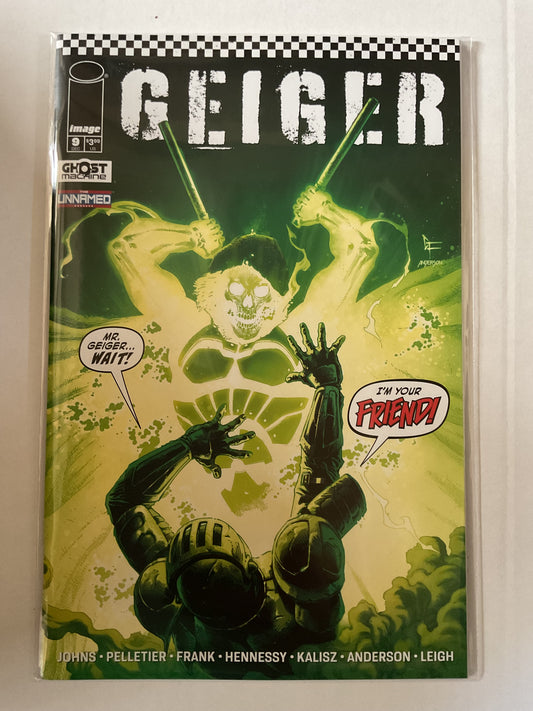 Geiger #9 2024 Image Comics Ghost Machine