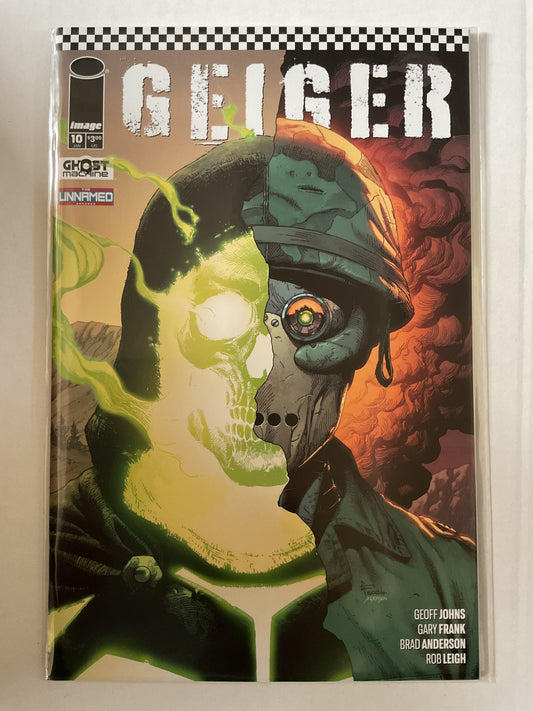 Geiger #10 2025 Image Comics Ghost Machine 1st Cameo Appearance Of Glowing Woman
