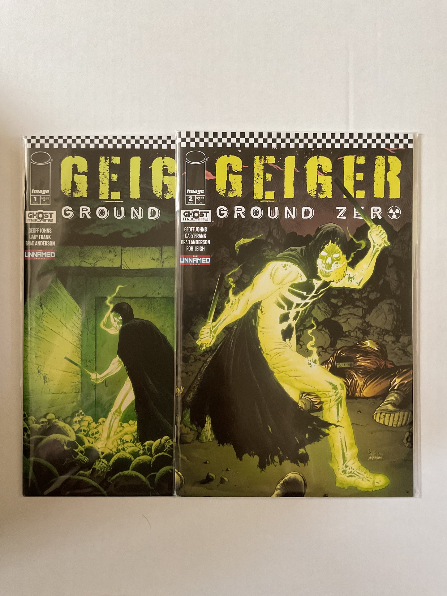 Geiger Ground Zero #1-2 2023 Image Comics Ghost Machine Complete Series