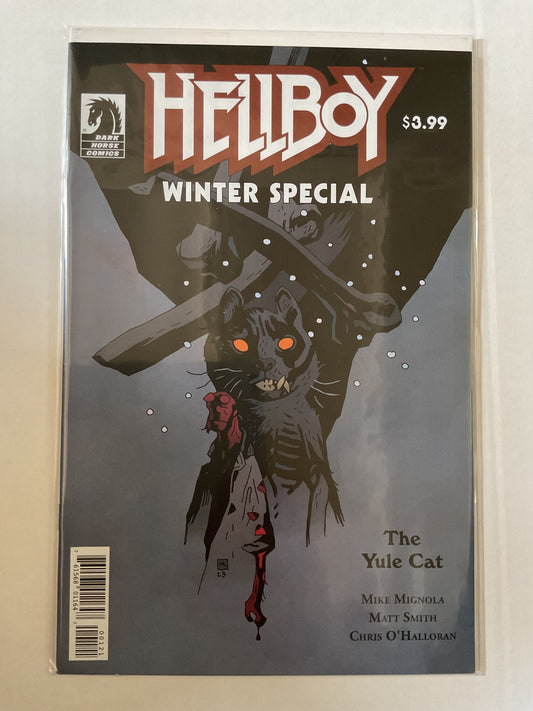 Hellboy Winter Special The Yule Cat #1 2023 Dark Horse Comics Mignola Variant