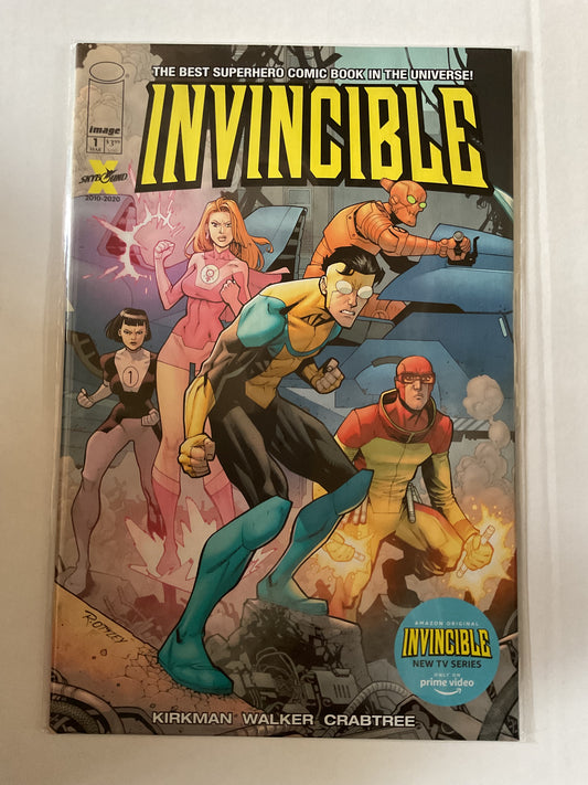 Invincible #1 2021 Image Comics Amazon Prime Edition