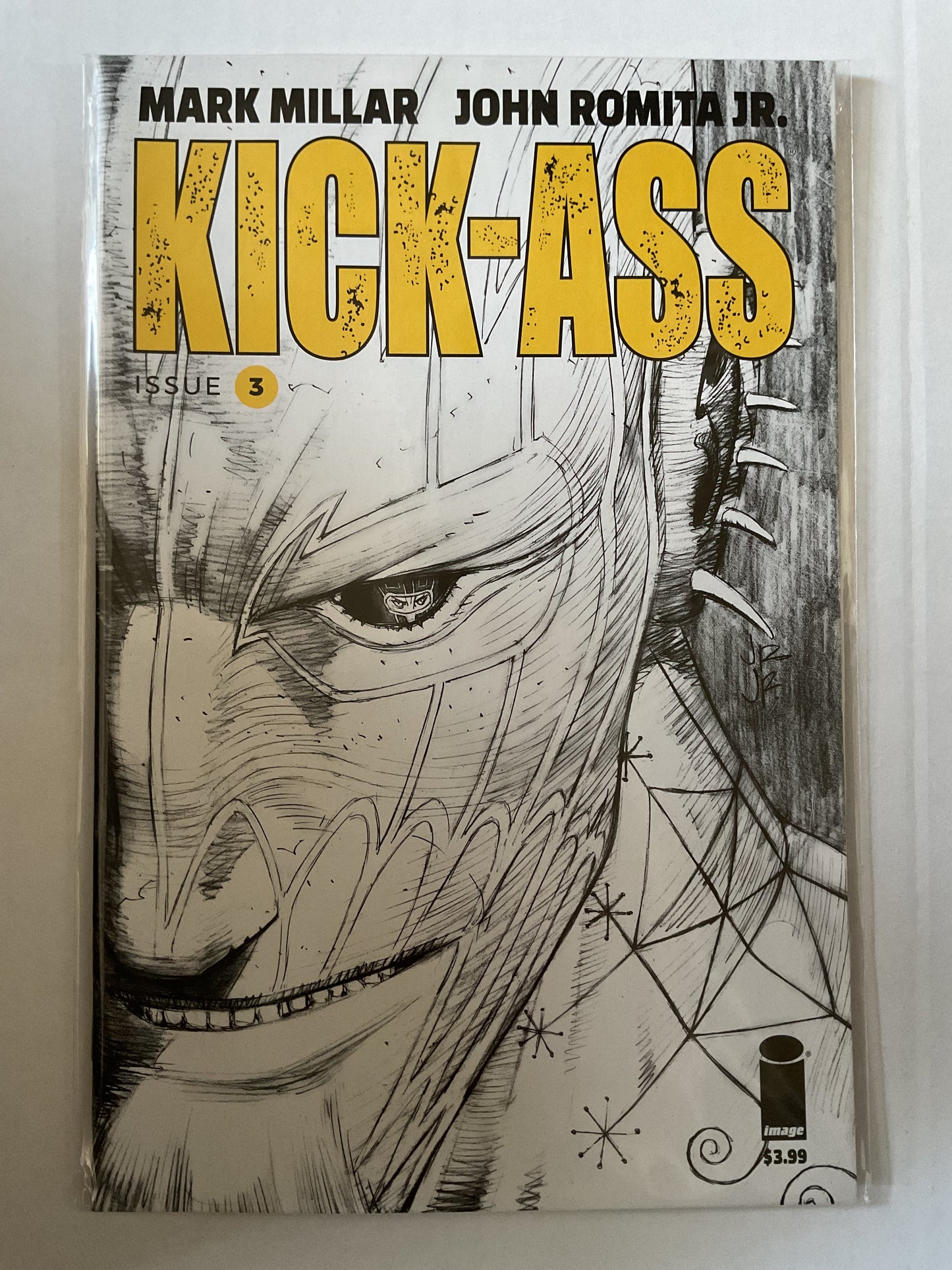 Kick-Ass #2 2018 Image Comics Romita Jr Sketch Variant