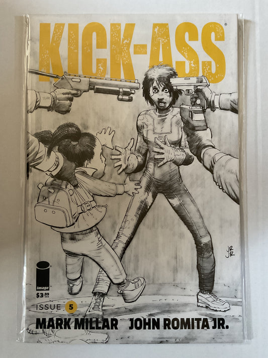 Kick-Ass #5 2018 Image Comics Romita JR Sketch Variant