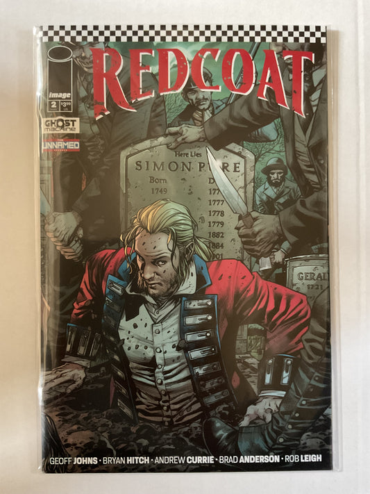 Redcoat #2 2014 Image Comics Ghost Machine