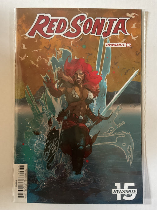 Red Sonja #2 2019 Dynamite Entertainment Ward Variant