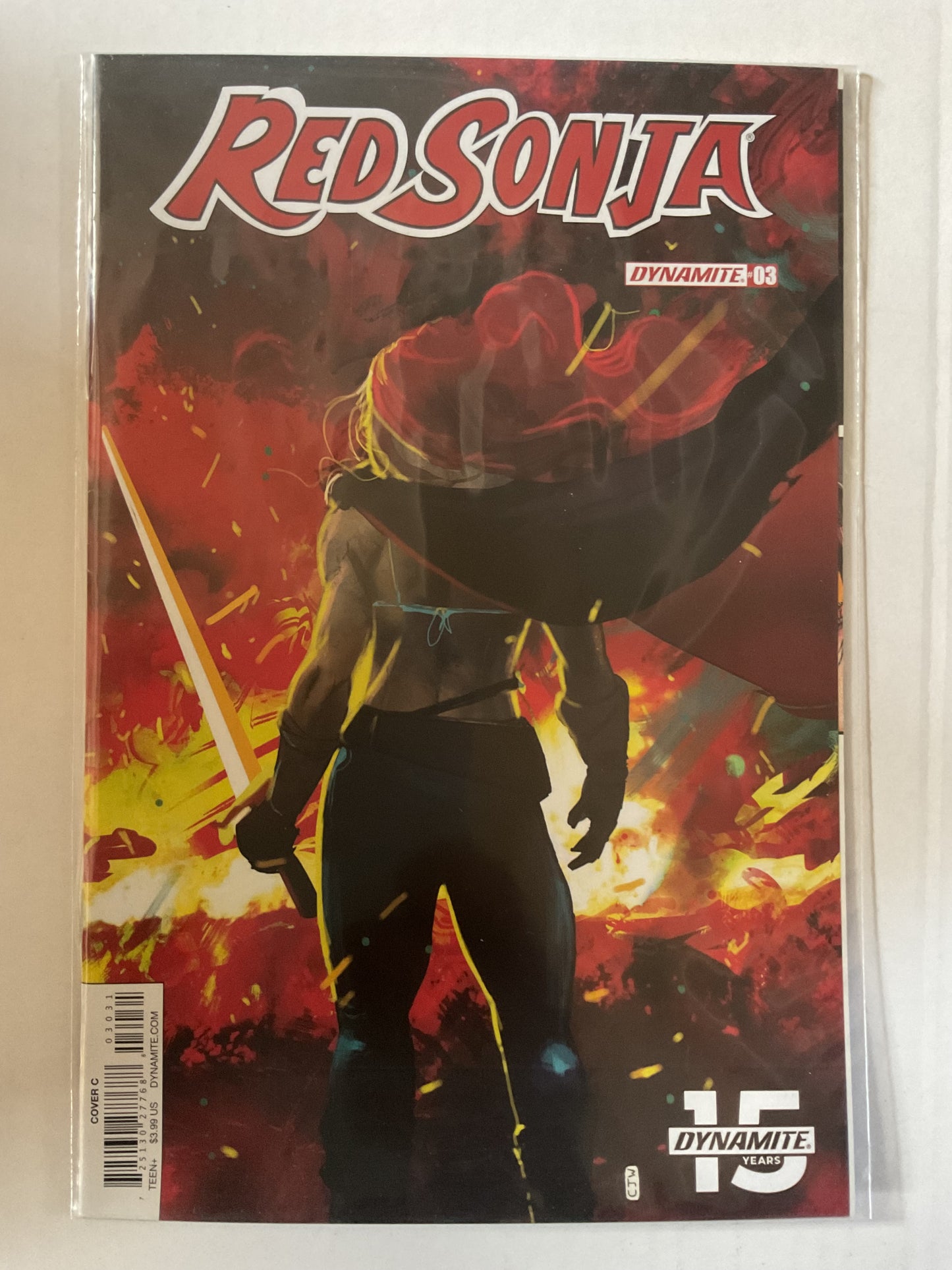 Red Sonja #3 2019 Dynamite Entertainment Ward Variant