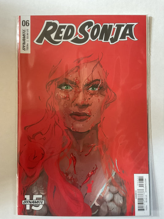 Red Sonja #6 2019 Dynamite Entertainment Ward Variant