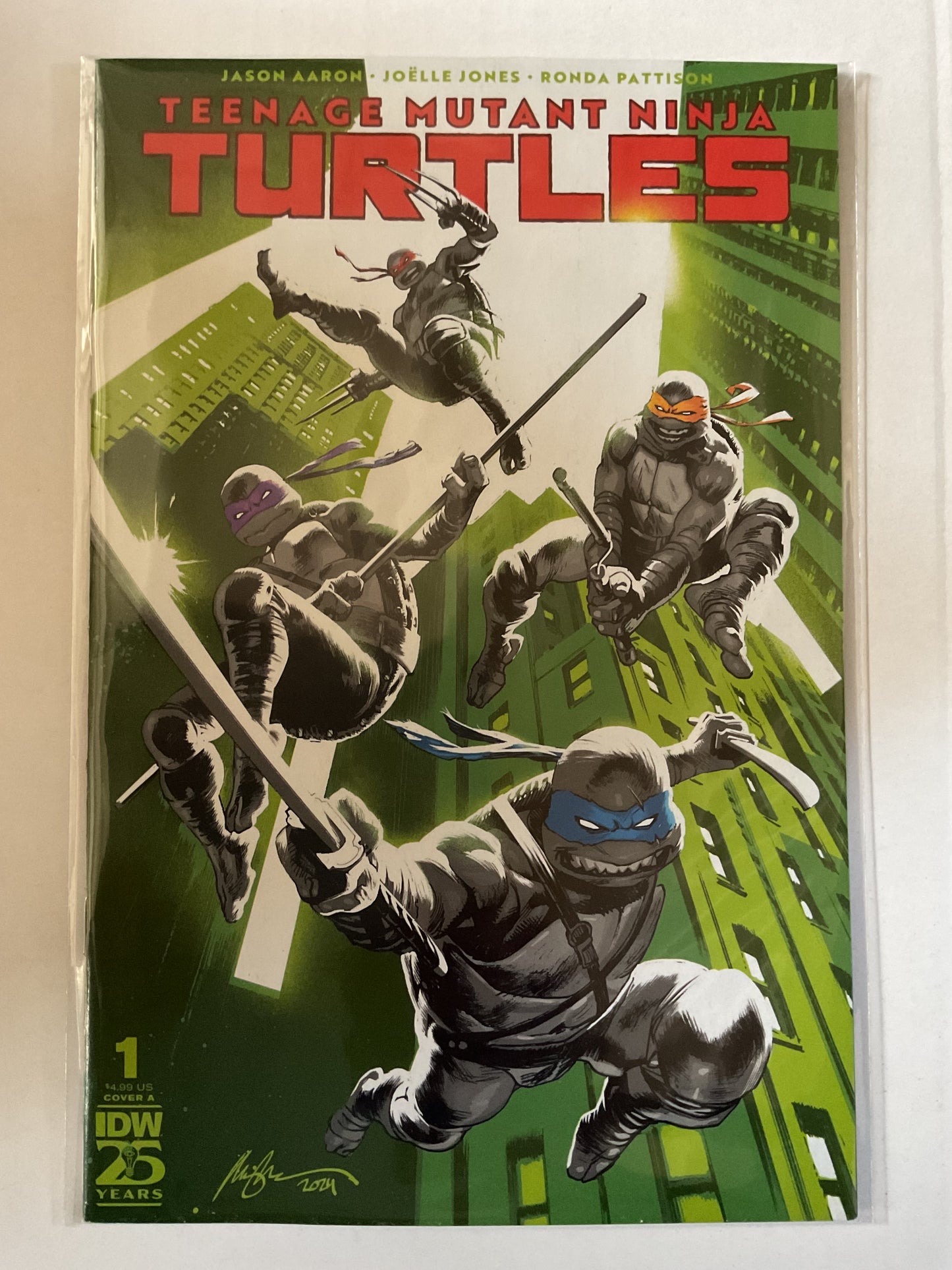 Teenage Mutant Ninja Turtles #1 2024 IDW Publishing