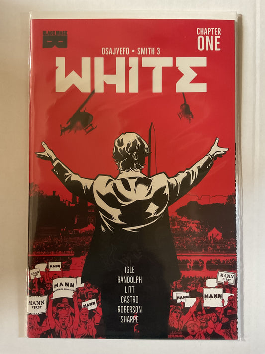 White #1 2021 Black Mask Limited to 2500 Copies