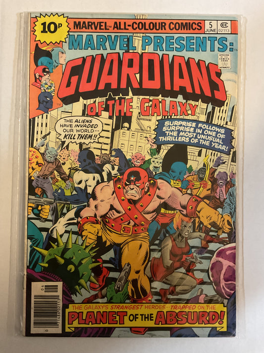 Marvel Presents #5 1976 Marvel Comics Guardians Of The Galaxy