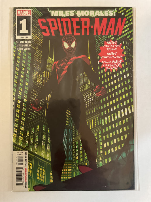 Miles Morales Spider-Man #1 2019 Marvel Comics