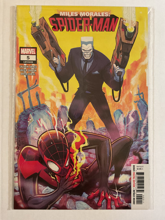 Miles Morales Spider-Man #5 2019 Marvel Comics 1st Cameo Appearance of Starling