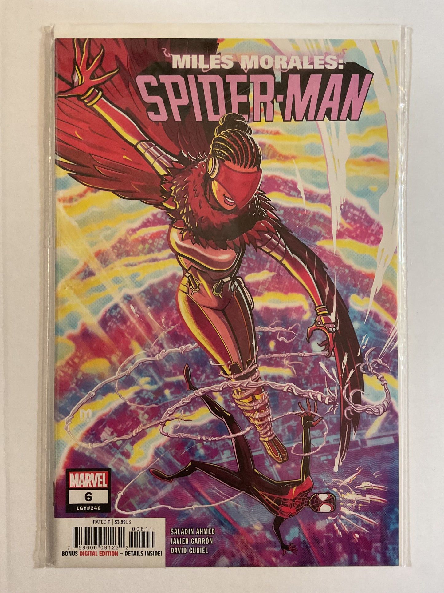 Miles Morales Spider-Man #6 2019 Marvel Comics 1st Full Appearance Of Starling