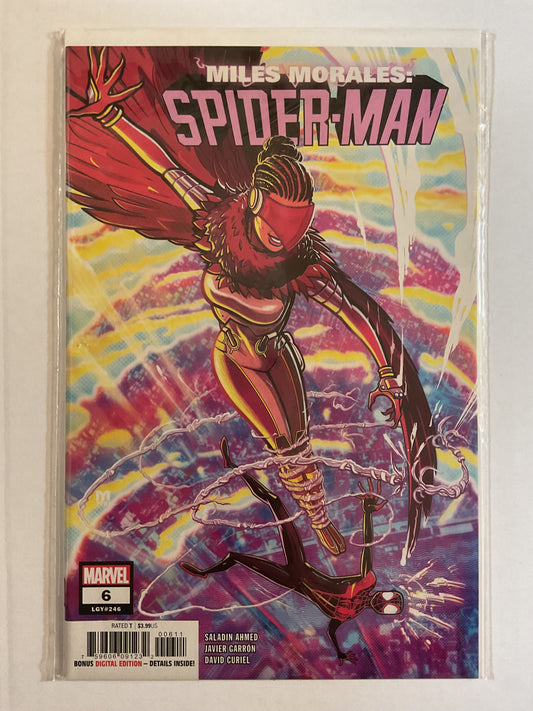 Miles Morales Spider-Man #6 2019 Marvel Comics 1st Full Appearance Of Starling
