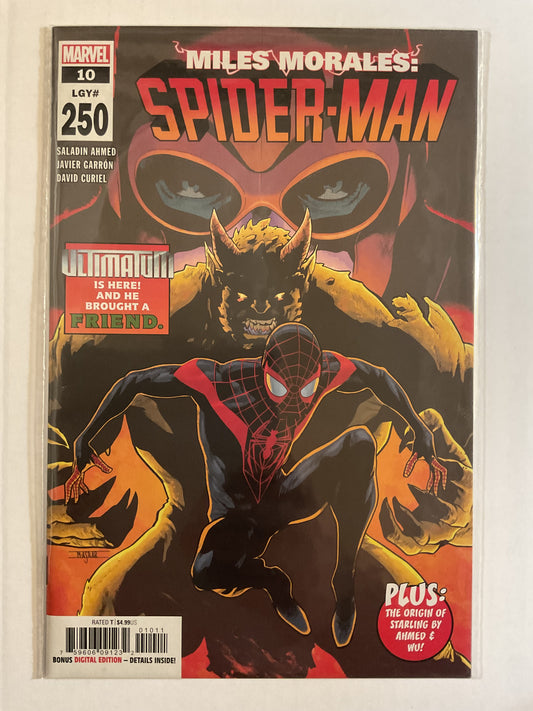 Miles Morales #10 2018 Marvel Comics 1st Appearance Of Ultimatum
