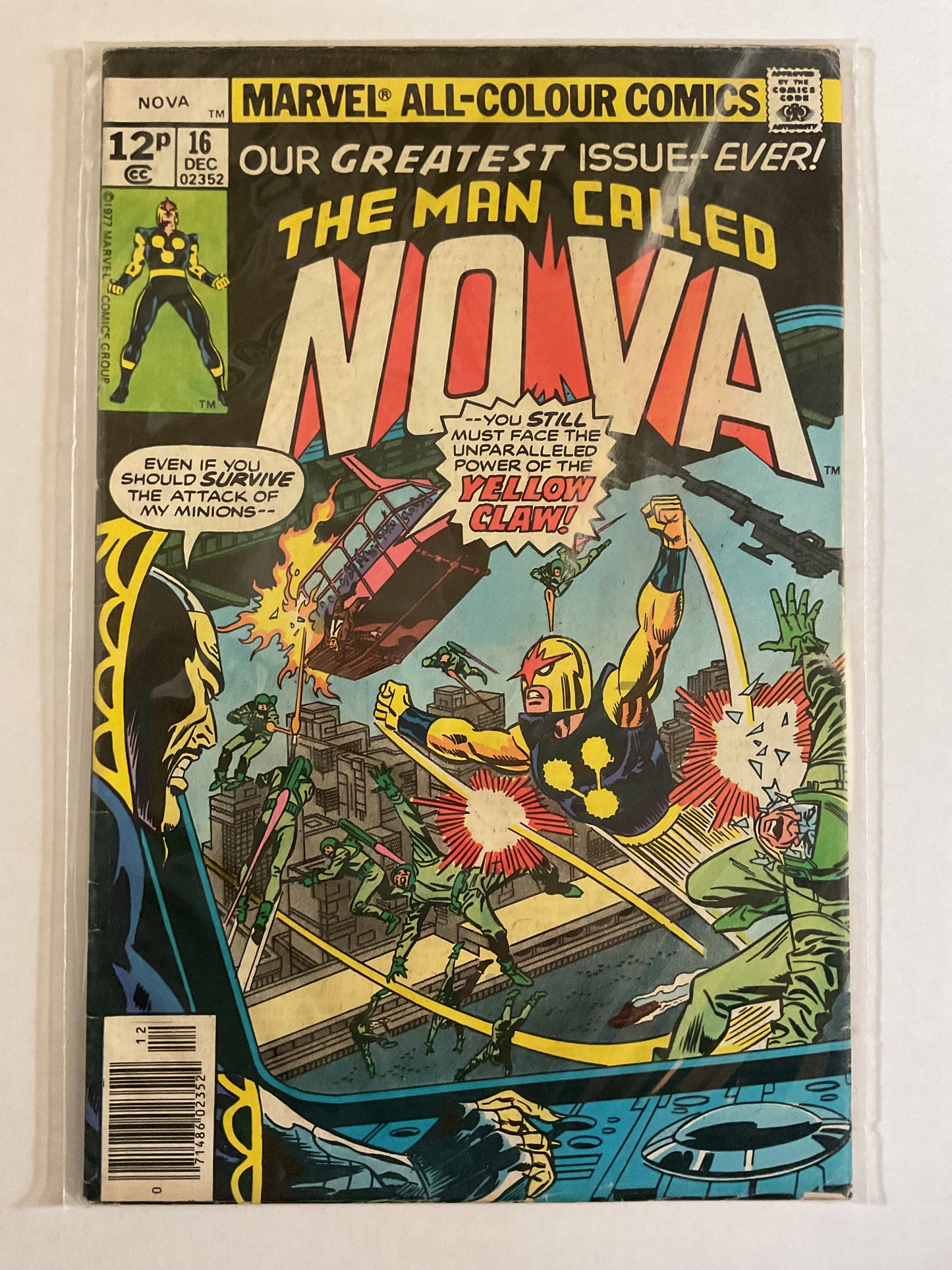 Nova #16 1977 Marvel Comics
