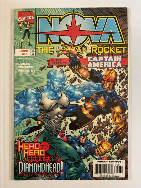 Nova #2 1999 Marvel Comics