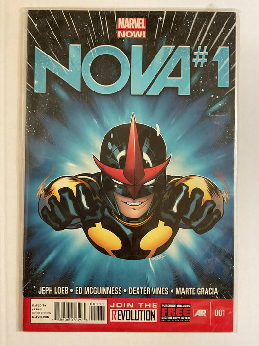 Nova #1 2013 Marvel Comics 1st Appearance of Alexander Family