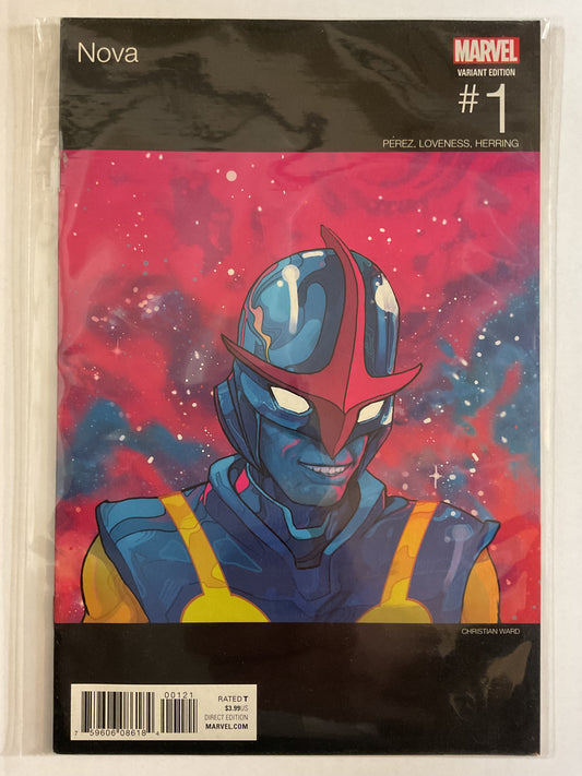 Nova #1 2018 Marvel Comics Ward Hip Hop Variant