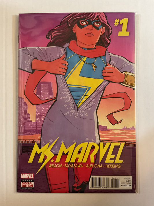 Ms Marvel #1 2015 Marvel Comics