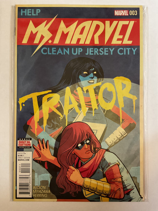 Ms Marvel #3 2015 Marvel Comics